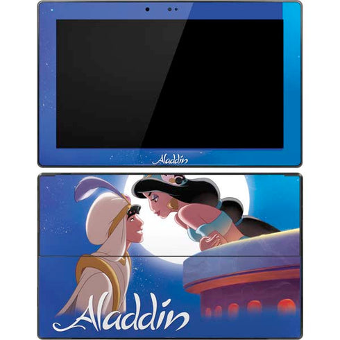 Disney Aladdin and Princess Jasmine Kiss Surface Pro Tablet Skin